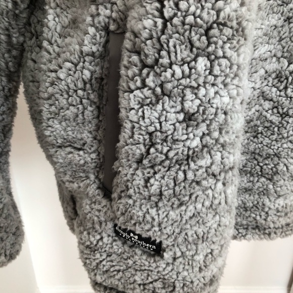 Simply Southern Sherpa Jacket - Picture 6 of 12
